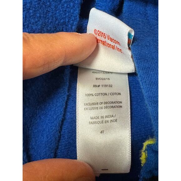 PAW PATROL CHASE Boys Hoodie/Sweatshirt, size 4T; Blue, Halloween Dress up - Picture 4 of 11